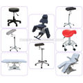 Hydraulic tattoo chair beauty salon chair with flexible wheels and comfortable seat back